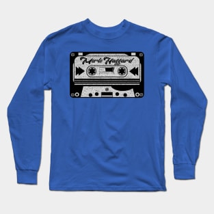 merle haggard cassette Long Sleeve T-Shirt